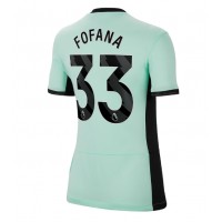 Dámy Fotbalový dres Chelsea Wesley Fofana #33 2023-24 Třetí Krátký Rukáv